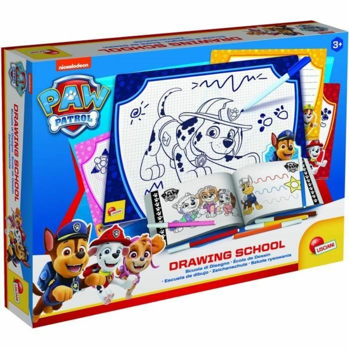 Lisciani Giochi LIS8008324103317 Escuela de Dibujo Paw Patrol para Aprender a Dibujar