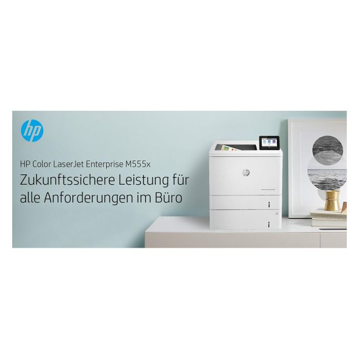 HP Color LaserJet Enterprise M555x Impresora Láser Color A4 38 ppm LAN WiFi Duplex 1200x1200 DPI