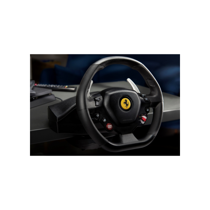 Thrustmaster 4160672 T80 Ferrari 488 GTB Edition Volante + Pedales Digital para PlayStation 4 Negro Alámbrico con 11 Botones 6
