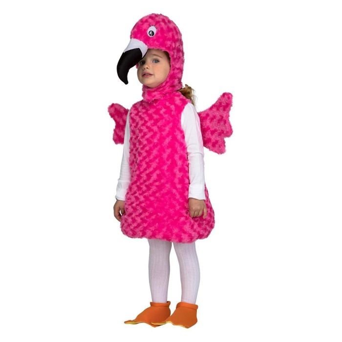 Disfraz flamenco peluche talla 12-24 m Disfraz flamenco peluche talla 12-24 m