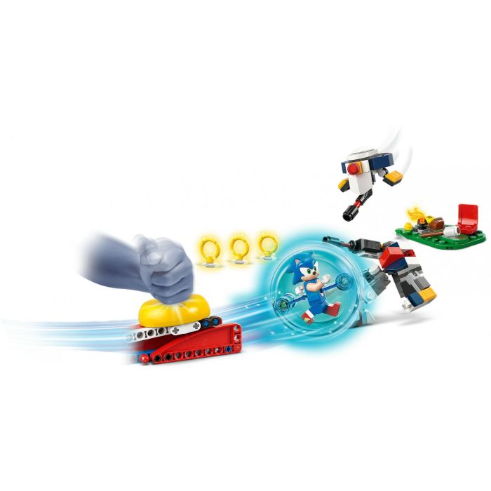 LEGO 77001 Set de Construcción Batalla de Sonic en la Hoguera con Minifigura Sonic, Esfera de Velocidad y Figuras para +7 años 3 LEGO 77001 Set de Construcción Batalla de Sonic en la Hoguera con Minifigura Sonic, Esfera de Velocidad y Figuras para +7 años 3