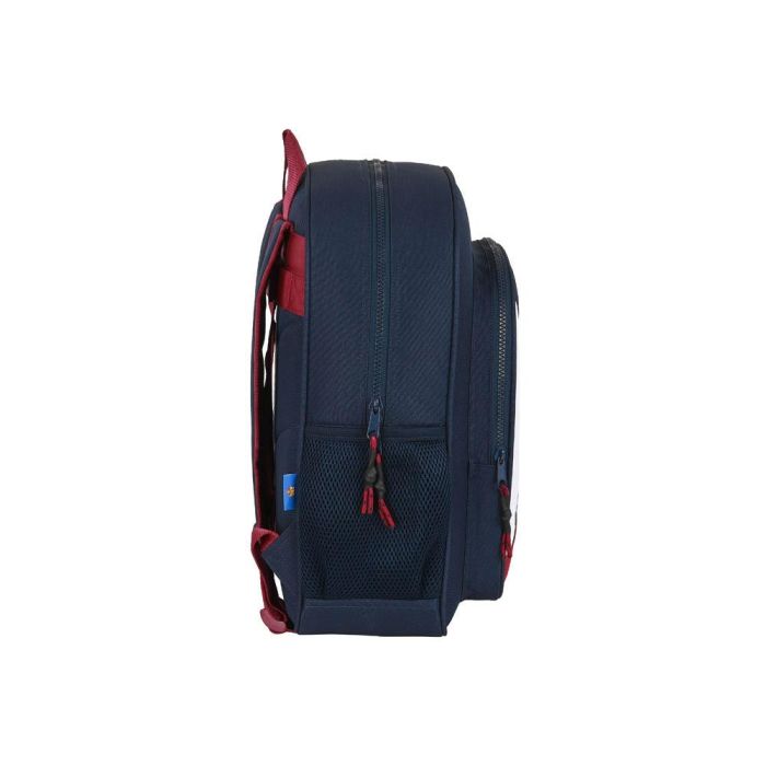 Mochila Escolar F.C. Barcelona Azul Granate (32 x 38 x 12 cm) 3