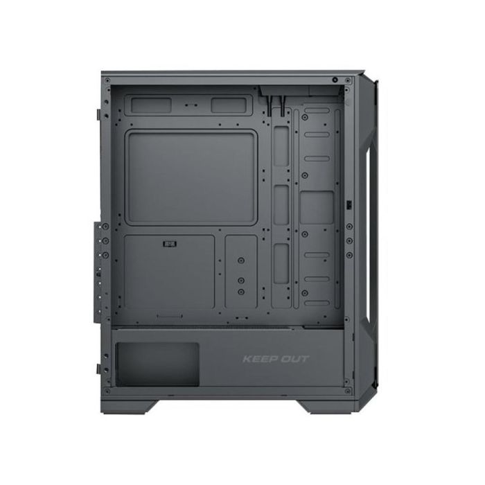 Keep Out Caja Gaming XC-901 PRO Negra con Cristal Templado y 4 Ventiladores ARGB PWM 3