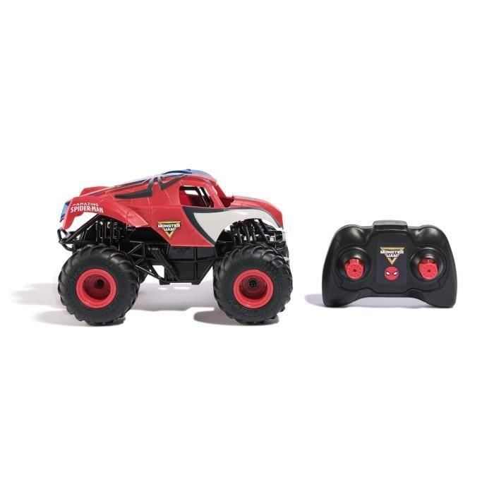 Spinmaster SPI6073723 - Spider-Man Monster Jam Vehículo Radiocontrolado 1:24 3