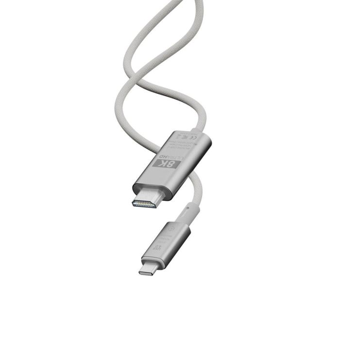 Cable USB Linq Byelements LQCCH200 Gris 2 m 2