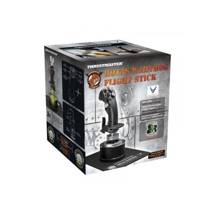 Thrustmaster HOTAS Warthog Flight Stick Palanca de mando PC USB 2.0 Negro - 2960738 1
