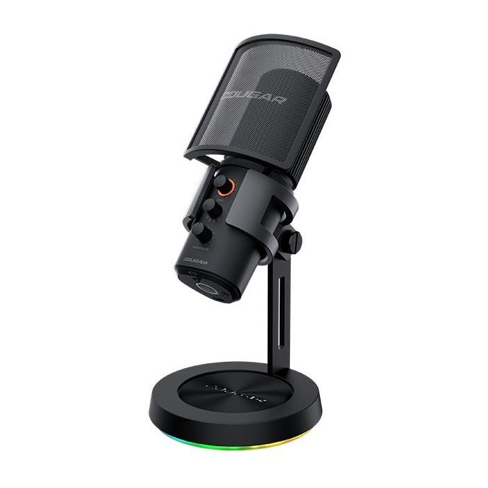 COUGAR Screamer-X Micrófono de Estudio USB para Streaming, Grabación, 48kHz, Reducción de Ruido, Filtro Antipop 5