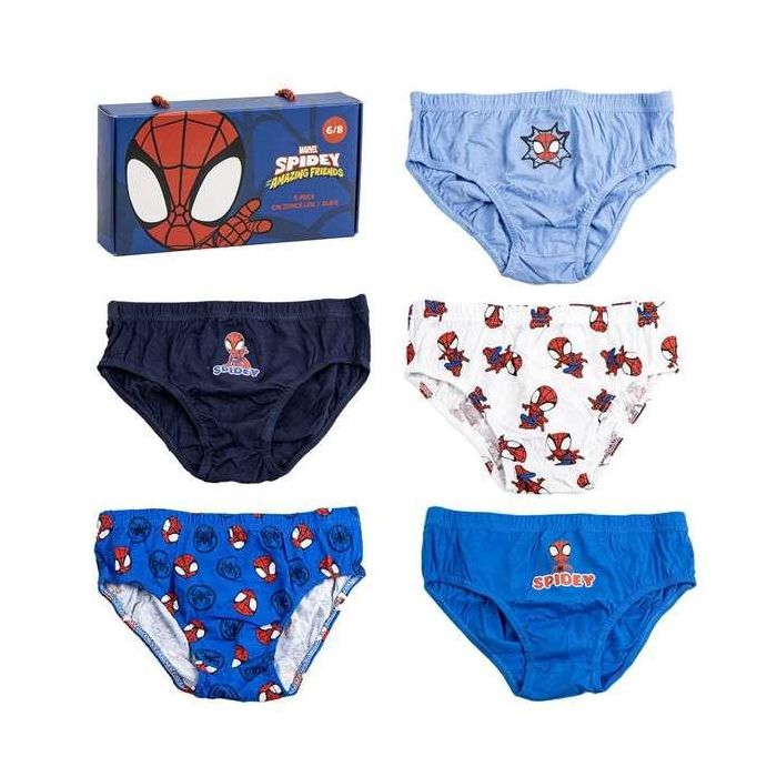 Pack calzoncillos single jersey 5 piezas spidey t06/08 5 Pack calzoncillos single jersey 5 piezas spidey t06/08 5