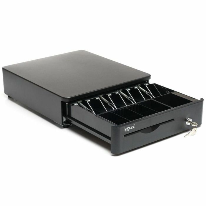 Cajón Portamonedas iggual IRON-10R Negro 1 Cajón Portamonedas iggual IRON-10R Negro 1
