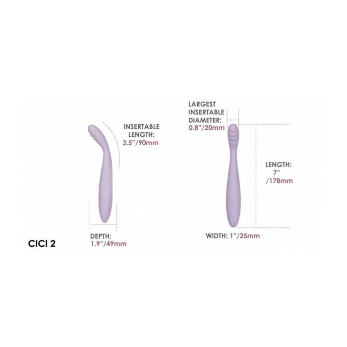 Vibrador Punto G Svakom Lila 6 Vibrador Punto G Svakom Lila 6