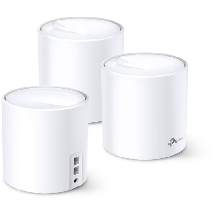 TP-Link Deco X20 Pack 3 | Sistema Wi-Fi 6 Mesh | 1800Mbps | Doble Banda 2.4GHz y 5GHz | Control Parental y Antivirus 1 TP-Link Deco X20 Pack 3 | Sistema Wi-Fi 6 Mesh | 1800Mbps | Doble Banda 2.4GHz y 5GHz | Control Parental y Antivirus 1