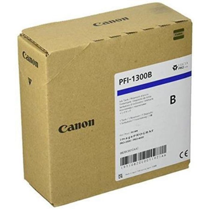 Canon iPF PRO2000/4000/4000S/6000S Cartucho Azul PFI-1300 1 Canon iPF PRO2000/4000/4000S/6000S Cartucho Azul PFI-1300 1