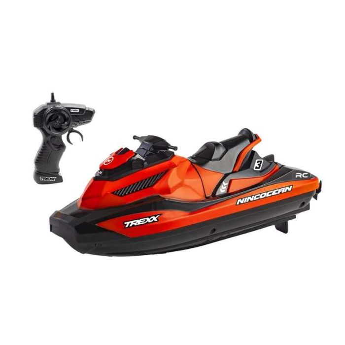 Moto de agua radio control trexx con 2 motores, emisora 2,4ghz y batería de 3,7v 24,5x22x9 cm 7 Moto de agua radio control trexx con 2 motores, emisora 2,4ghz y batería de 3,7v 24,5x22x9 cm 7