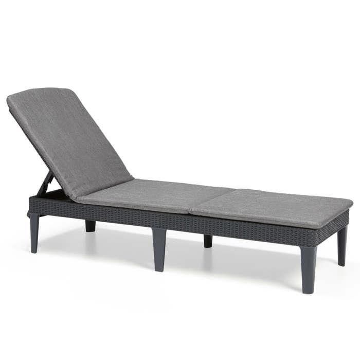 Tumbona Allibert by KETER 8711245146294 Gris 187 x 58 x 29 cm 1 Tumbona Allibert by KETER 8711245146294 Gris 187 x 58 x 29 cm 1
