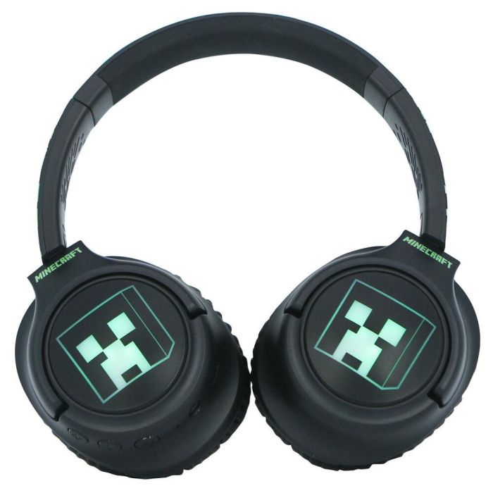 Auriculares inalambricos LED Minecraft 4