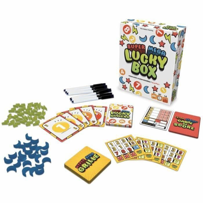 Asmodee CGSMLB01 Super Mega Lucky Box Juego de mesa 4 Asmodee CGSMLB01 Super Mega Lucky Box Juego de mesa 4
