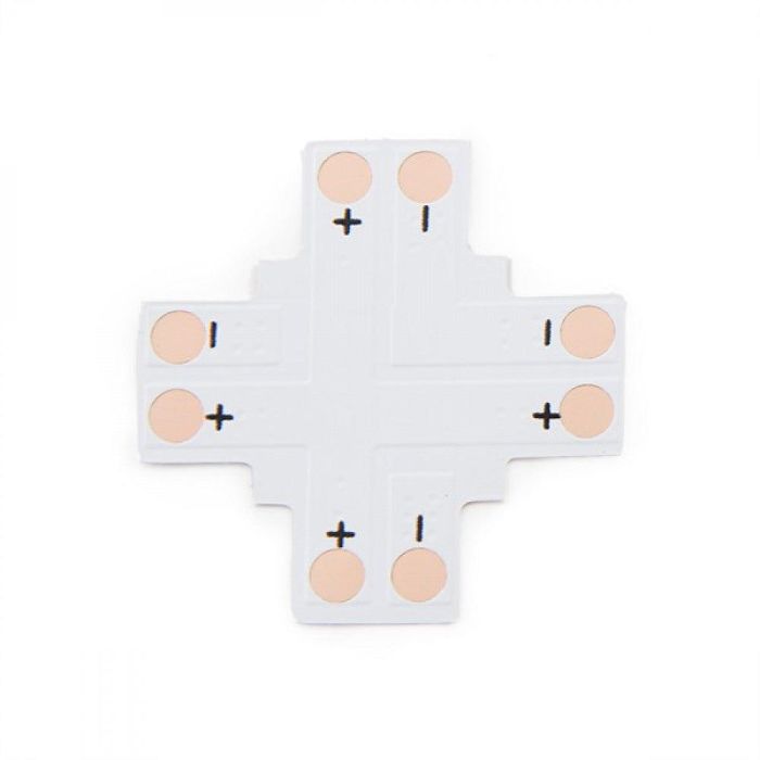 Conector Soldar + Tira LED 10Mm Conector Soldar + Tira LED 10Mm