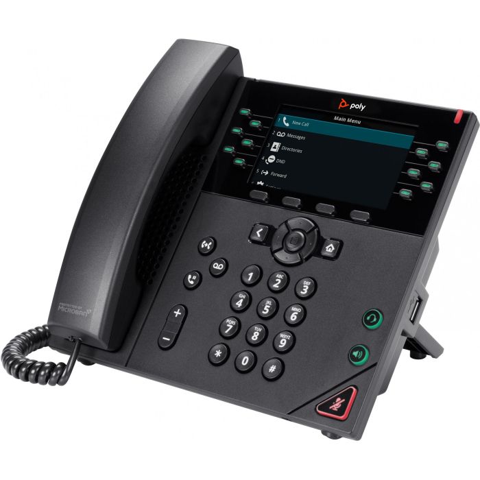 Poly VVX 450 Teléfono IP SIP 12 líneas con PoE sin Adaptador de Corriente, Pantalla LCD 4.3" a Color 2 Poly VVX 450 Teléfono IP SIP 12 líneas con PoE sin Adaptador de Corriente, Pantalla LCD 4.3" a Color 2