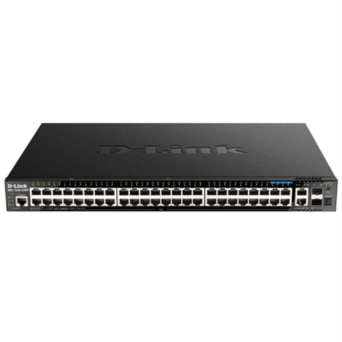 D-Link Switch Gestionado L3 DGS-1520-52MP, 44 Puertos Gigabit, 4 Puertos 2.5G, 2 Puertos 10G, 2 SFP+, PoE+, Apilable, 1U 0 D-Link Switch Gestionado L3 DGS-1520-52MP, 44 Puertos Gigabit, 4 Puertos 2.5G, 2 Puertos 10G, 2 SFP+, PoE+, Apilable, 1U 0