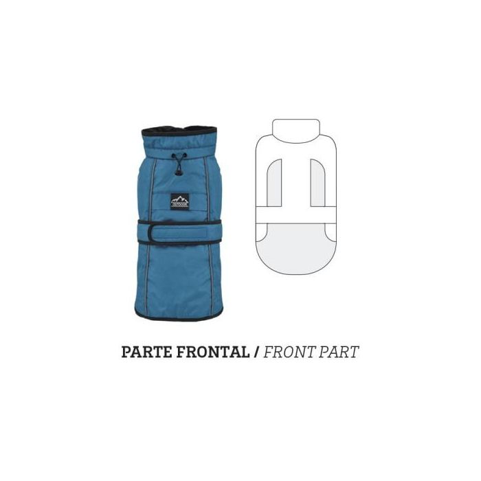 Nayeco Impermeable Con Forro Polar Tormenta Perfecta Sin Patas Azul 50 cm 2 Nayeco Impermeable Con Forro Polar Tormenta Perfecta Sin Patas Azul 50 cm 2