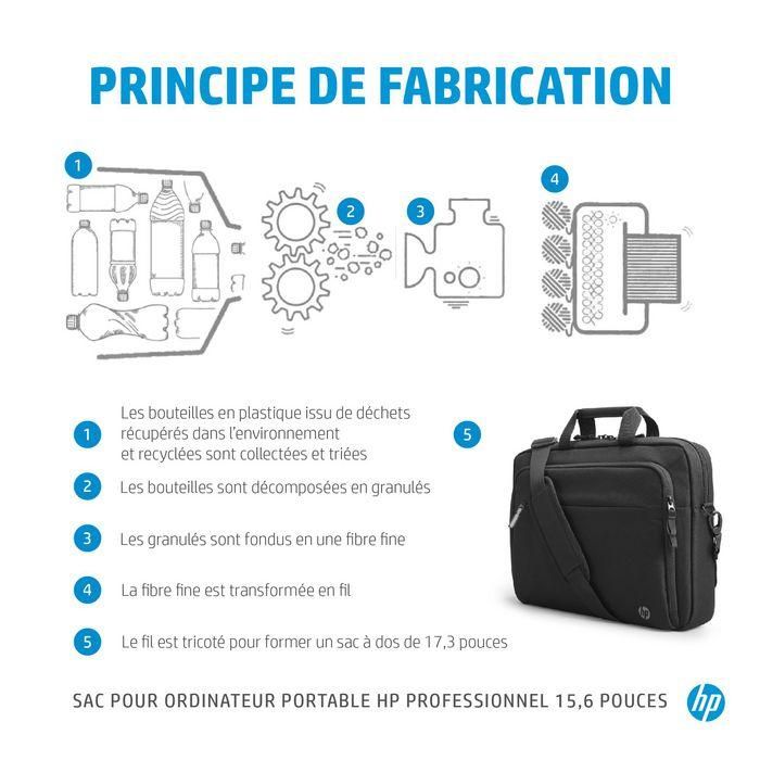 HP Maletín Profesional para Portátil de 15.6 Pulgadas con Organización y Protección HP Maletín Profesional para Portátil de 15.6 Pulgadas con Organización y Protección