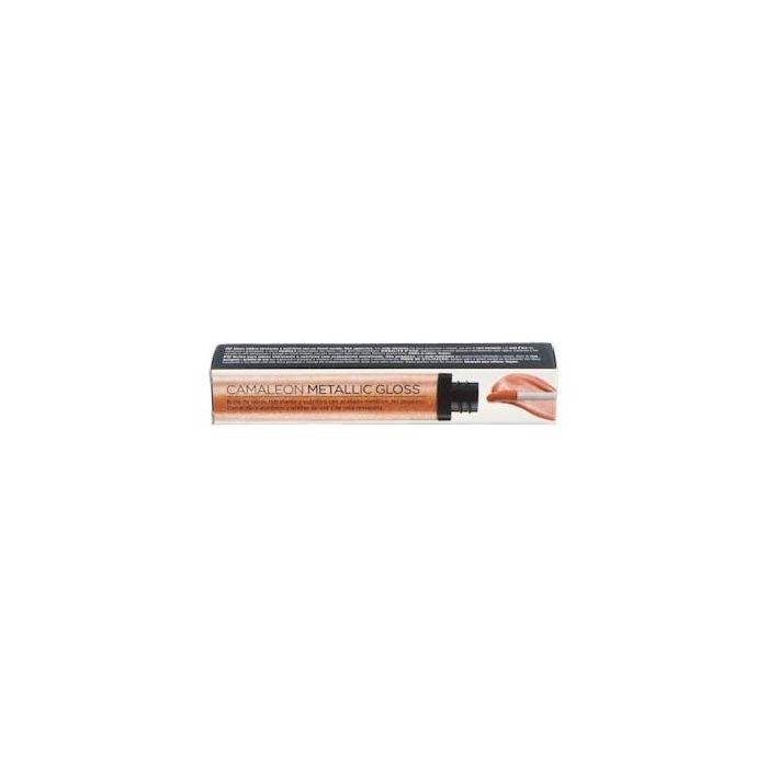 CAMALEON COSMETICS Gloss Brillo de Labios Bronce 9Ml con Ácido Hialurónico y Vitamina E, Hidratante y No Pegajoso