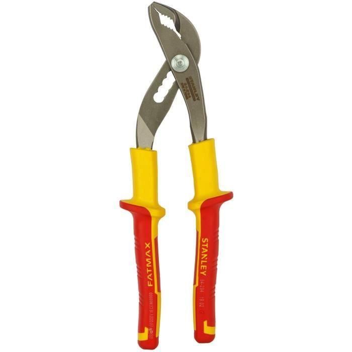 Alicates aislados STANLEY 1000v 240mm 1 Alicates aislados STANLEY 1000v 240mm 1