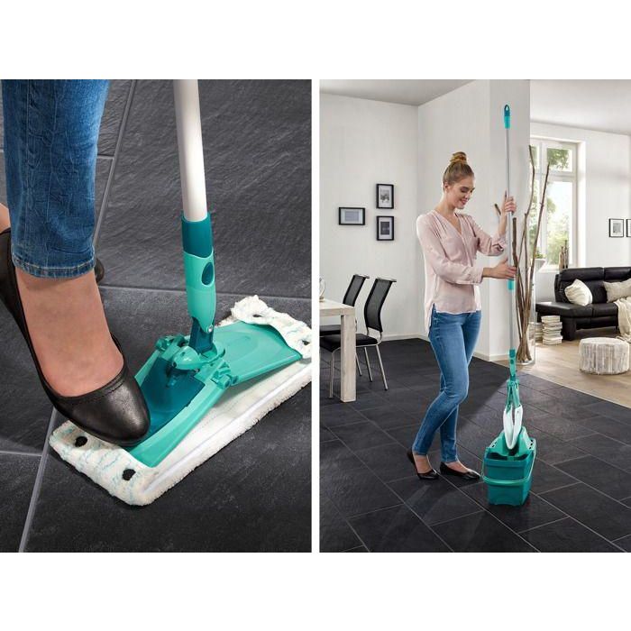 LEIFHEIT Combi clean set Cabezal articulado de rotación de 360 ° - Con mango extraíble 2 LEIFHEIT Combi clean set Cabezal articulado de rotación de 360 ° - Con mango extraíble 2