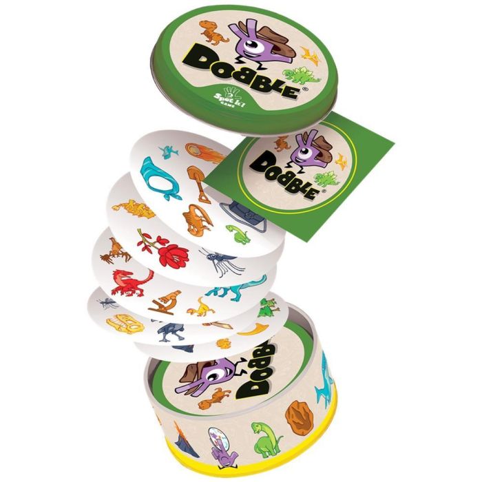 Asmodee Dobble Dinosaurs Dobdin07Esde Juego de Mesa Infantil de Observación y Velocidad en Español para +6 Años 1 Asmodee Dobble Dinosaurs Dobdin07Esde Juego de Mesa Infantil de Observación y Velocidad en Español para +6 Años 1