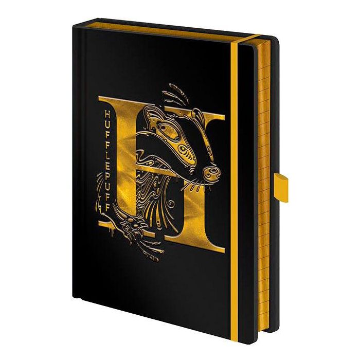 PYRAMID Cuaderno A5 Harry Potter Hufflepuff Premium 14,8x21cm