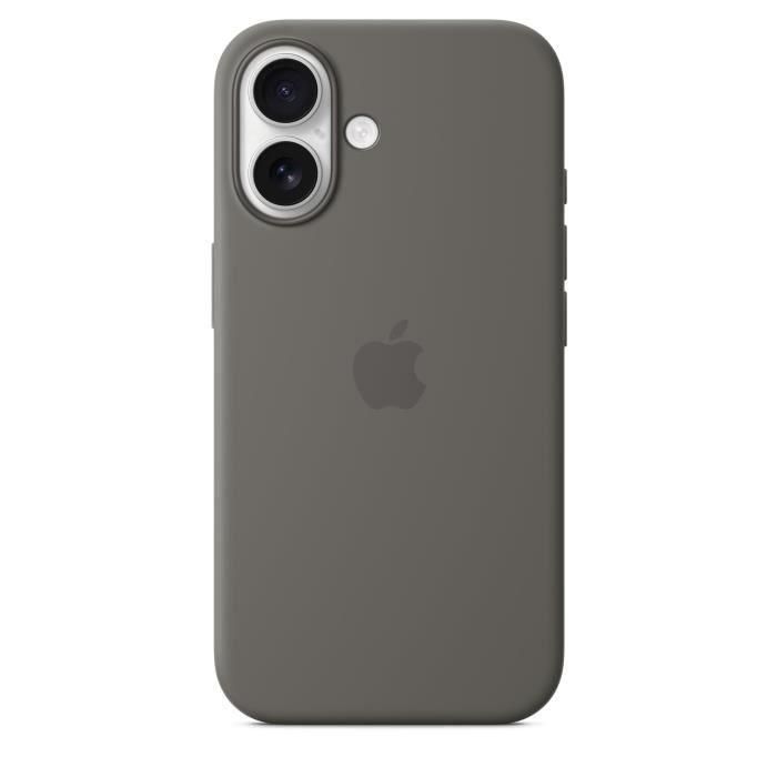 APPLE iPhone 16 - Funda de Silicona con MagSafe - Gris Piedra 3 APPLE iPhone 16 - Funda de Silicona con MagSafe - Gris Piedra 3