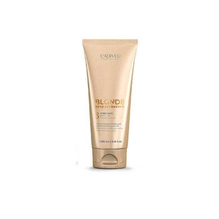 Blonde Reconstructor 3 Adicic Mask Ph 2,2-3,0 200 mL Brasil Cacau