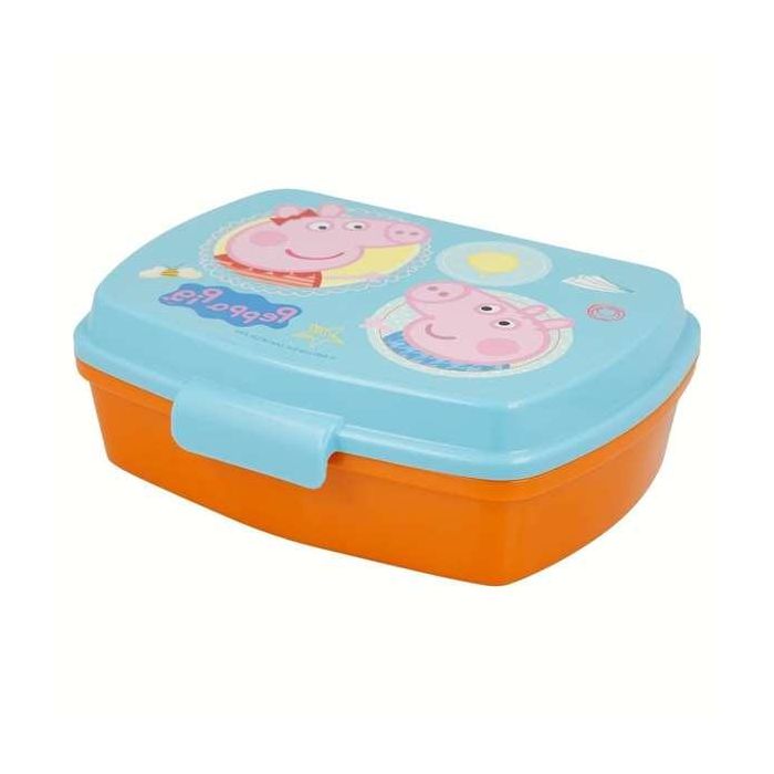 Sandwichera Safta Escolar 170x133x56 mm Peppa Pig Having Fun 4 Sandwichera Safta Escolar 170x133x56 mm Peppa Pig Having Fun 4