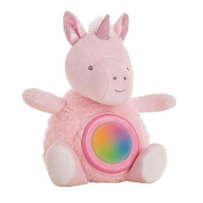 Creaciones Llopis Unicornio Rosa Musical con Luz 20cm a Pilas para +3 Años Creaciones Llopis Unicornio Rosa Musical con Luz 20cm a Pilas para +3 Años