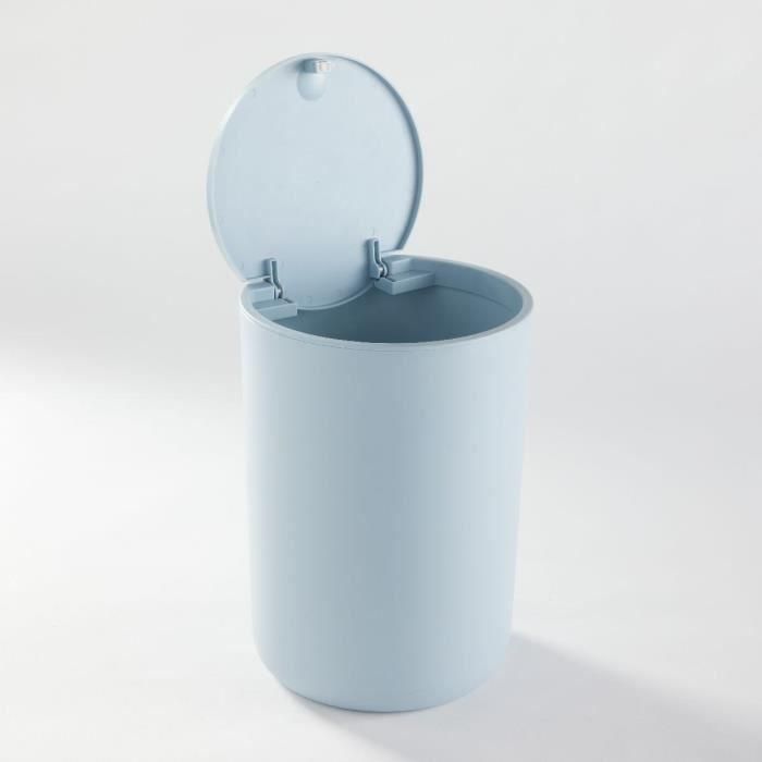 Papelera de baño - HOY - UTILITY - 8,5 L - Ø 21 x H 29 cm - Polipropileno - Azul 2 Papelera de baño - HOY - UTILITY - 8,5 L - Ø 21 x H 29 cm - Polipropileno - Azul 2