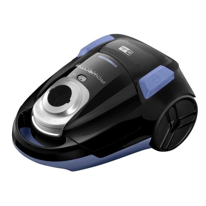 Rowenta yy5019fe aspiradora con bolsa, compacta, ligera, práctica, ideal para pequeñas superficies residenciales, espacio de la ciudad, negro/azul 1 Rowenta yy5019fe aspiradora con bolsa, compacta, ligera, práctica, ideal para pequeñas superficies residenciales, espacio de la ciudad, negro/azul 1
