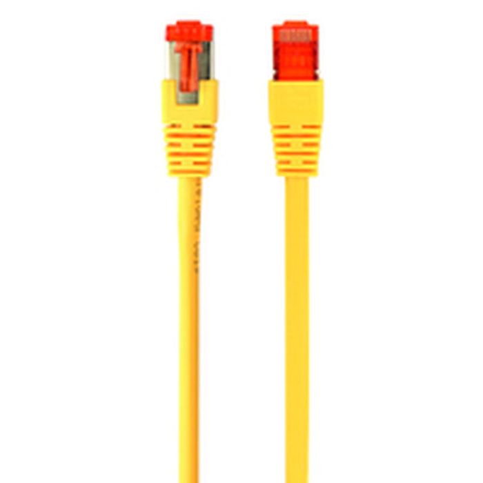 Gembird PP6A-LSZHCU-Y-10M Cable de Red Ethernet Cat6a S/FTP (S-STP) 10m Amarillo con Conectores RJ-45 y Contactos Chapados en Oro