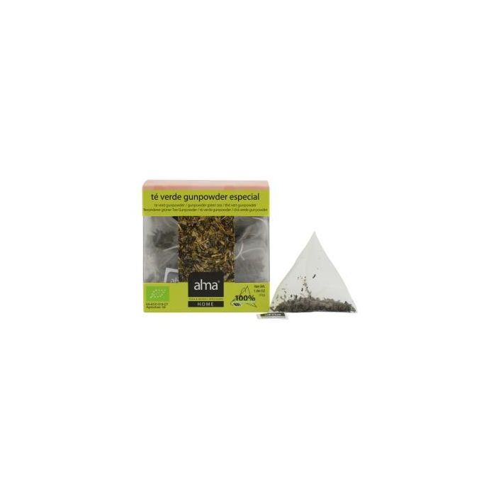 Te Verde Gunpower Infusion 15Piramide. Eco Vegan