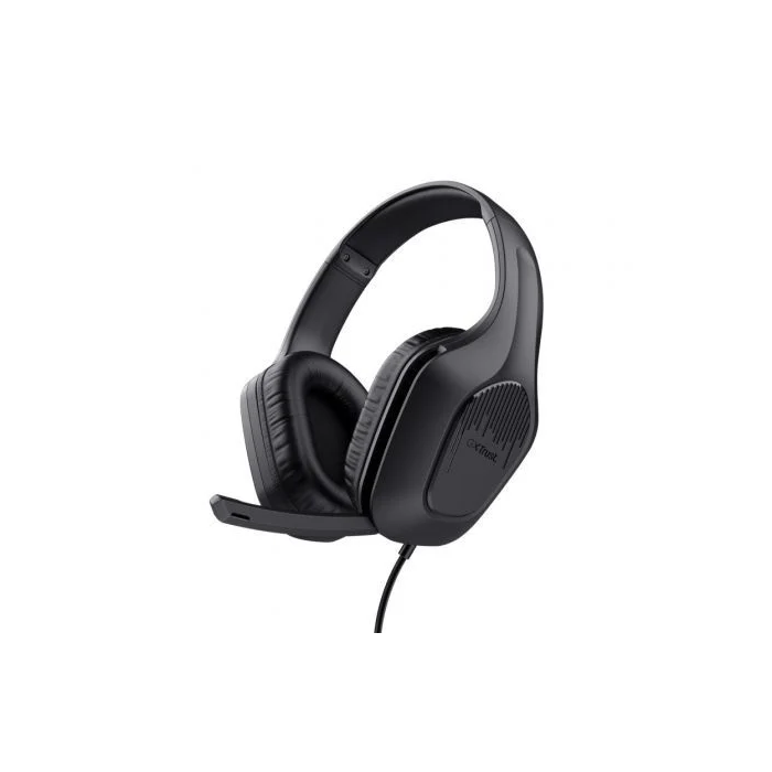 Trust Auriculares Gaming GXT 475 Zirox Headset con Micrófono Diadema Ajustable Jack 3.5mm Negro 0 Trust Auriculares Gaming GXT 475 Zirox Headset con Micrófono Diadema Ajustable Jack 3.5mm Negro 0
