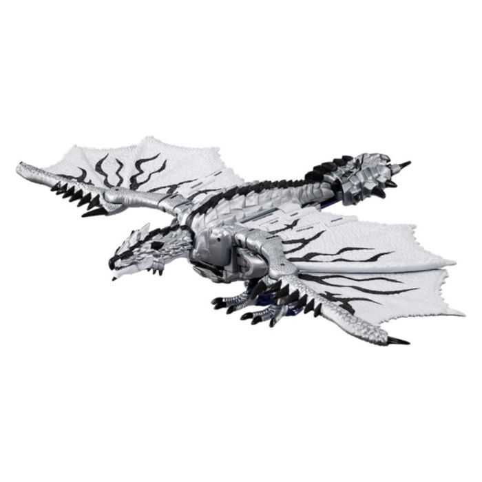 Hasbro Transformers x Monster Hunter Silver Rathalos Prime Synergenex Series Takara Tomy - Figura de Accion Coleccionable de 5.5" - Edicion Japonesa Original para Adultos Hasbro Transformers x Monster Hunter Silver Rathalos Prime Synergenex Series Takara Tomy - Figura de Accion Coleccionable de 5.5" - Edicion Japonesa Original para Adultos