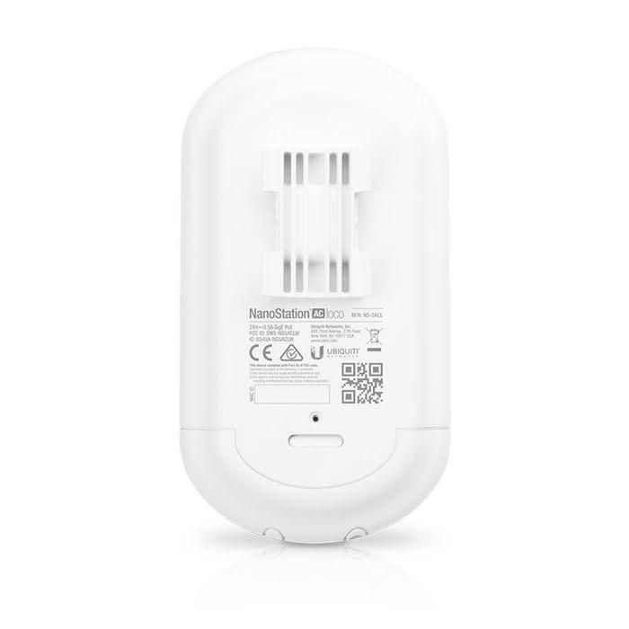 Ubiquiti NanoStation 5AC Loco airMAX AC - Radio Enlace PtP/PtMP 5 GHz, 450+ Mbps, 10+ km para Exterior 5