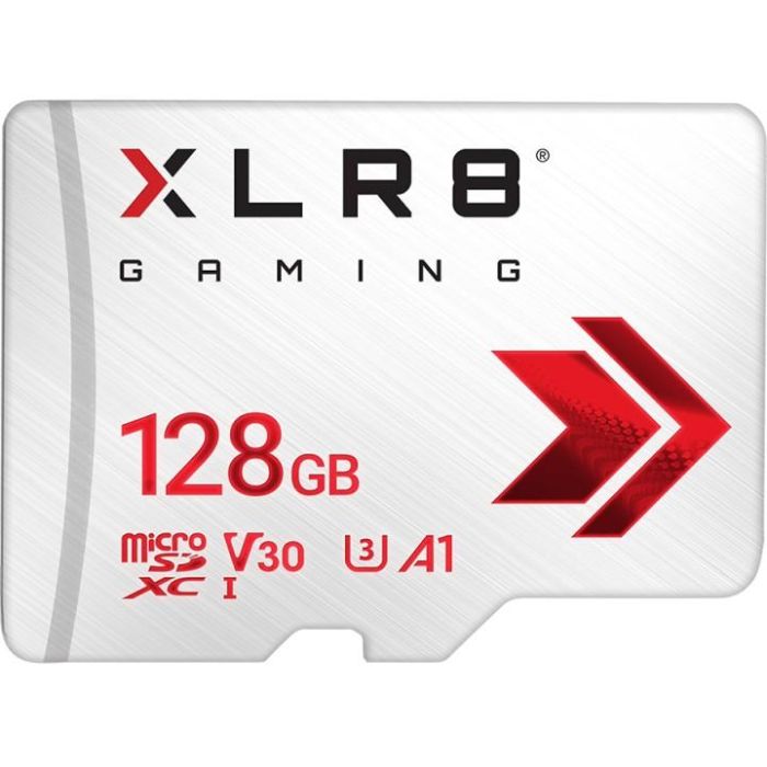 PNY MicroSDXC 128GB XLR8 Gaming Clase 10 U3 V30 A1 - Tarjeta de Memoria Flash 100MB/s Lectura, 90MB/s Escritura 0 PNY MicroSDXC 128GB XLR8 Gaming Clase 10 U3 V30 A1 - Tarjeta de Memoria Flash 100MB/s Lectura, 90MB/s Escritura 0