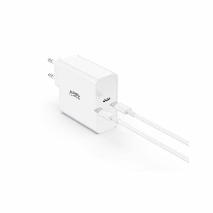 Cargador portátil Urban Factory PSC65UF (2 m) Blanco