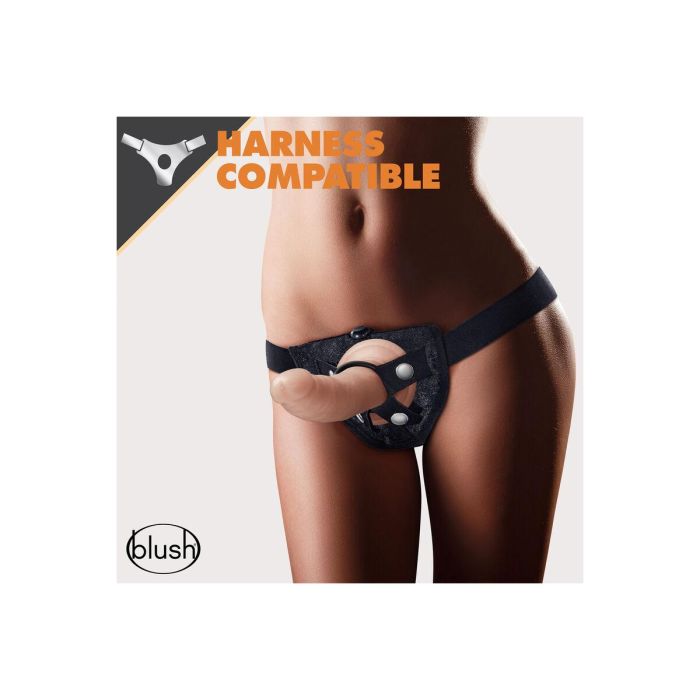 Consolador Realista Blush Dr Skin TPE Ø 3,8 cm 4 Consolador Realista Blush Dr Skin TPE Ø 3,8 cm 4