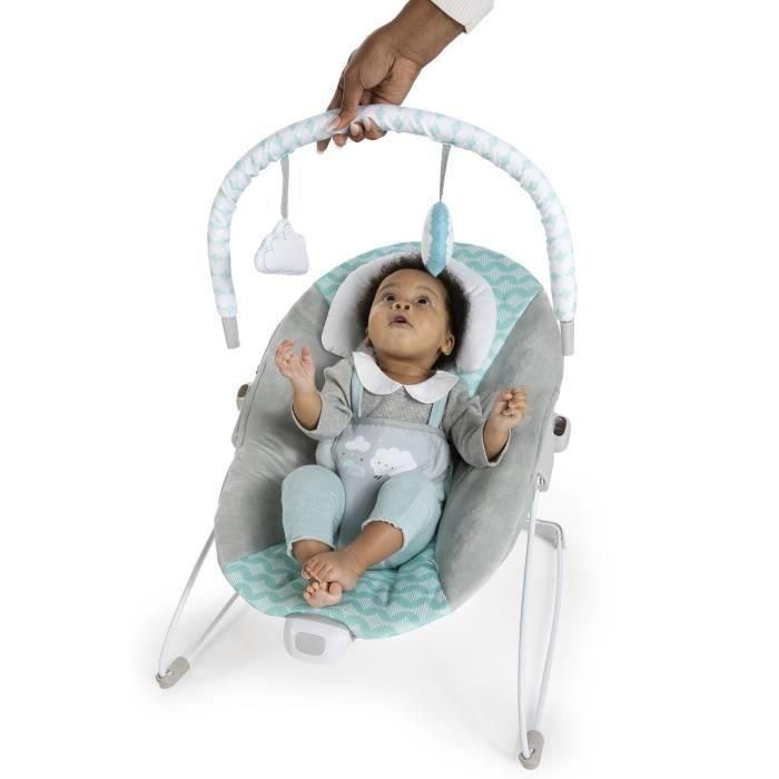 Ity Deckchair Bouncity Bounce, vibraciones calmantes, arco de juego con 2 juguetes, extraíble y lavable a máquina - Goji 3 Ity Deckchair Bouncity Bounce, vibraciones calmantes, arco de juego con 2 juguetes, extraíble y lavable a máquina - Goji 3