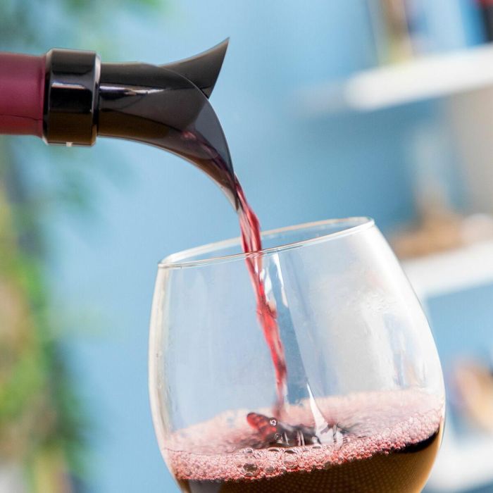 Tapón Dispensador Aireador de Vino 2 en 1 Wintopp InnovaGoods 8 Tapón Dispensador Aireador de Vino 2 en 1 Wintopp InnovaGoods 8