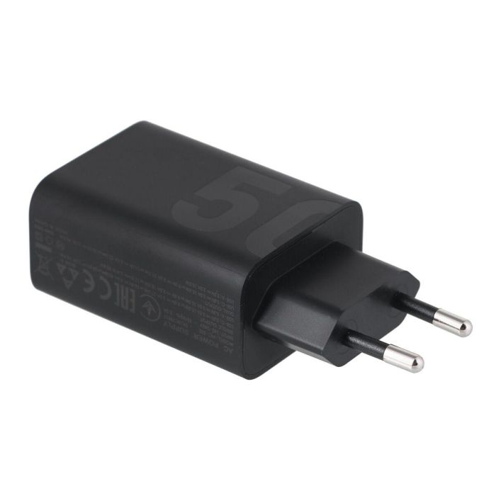 Motorola Cargador de Pared con Cable USB-C Turbo Power 50W - Carga Rápida