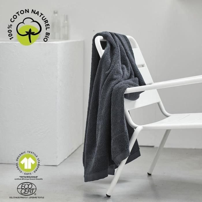 Today TOD3574643537034 Toalla de baño Maxi 90 x 150 cm Algodón Carbón orgánico