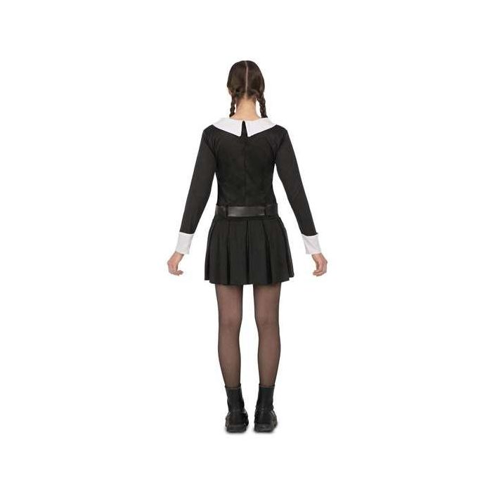 Disfraz niña siniestra vestido y cinturón talla XXXL 2 Disfraz niña siniestra vestido y cinturón talla XXXL 2
