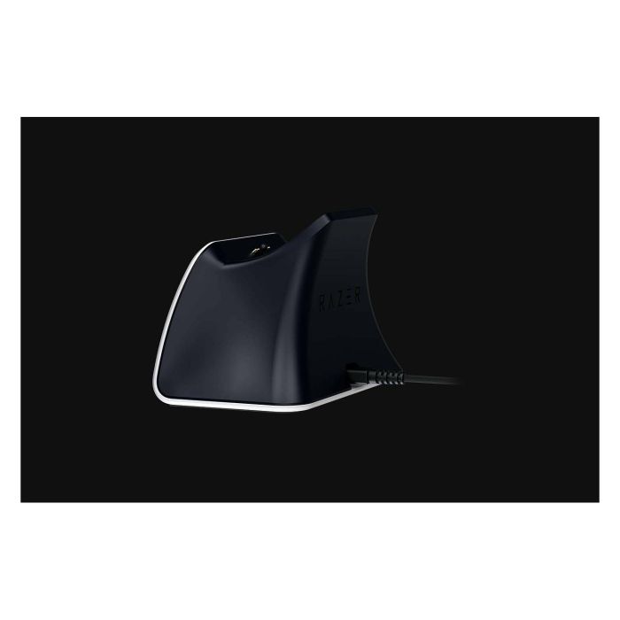 Razer RC21-01900100-R3U1 Estación de Carga Rápida Blanca para Mandos Inalámbricos PS5 DualSense 5